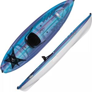 Pelican Blue and White Kayak